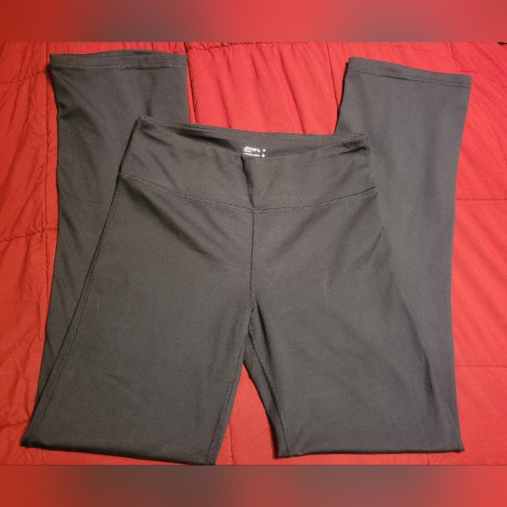 Black Straight Leg Leggings